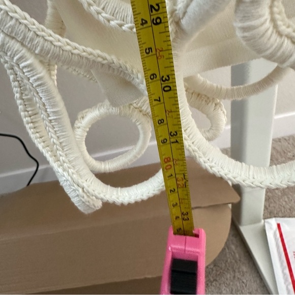 Cult Gaia Danica Crochet Sheer Mini Dress
Coverup Off White SZ S - Picture 15 of 15